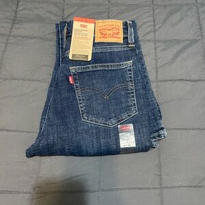 Levi's Women's High Rise Jeans in Dark Blue